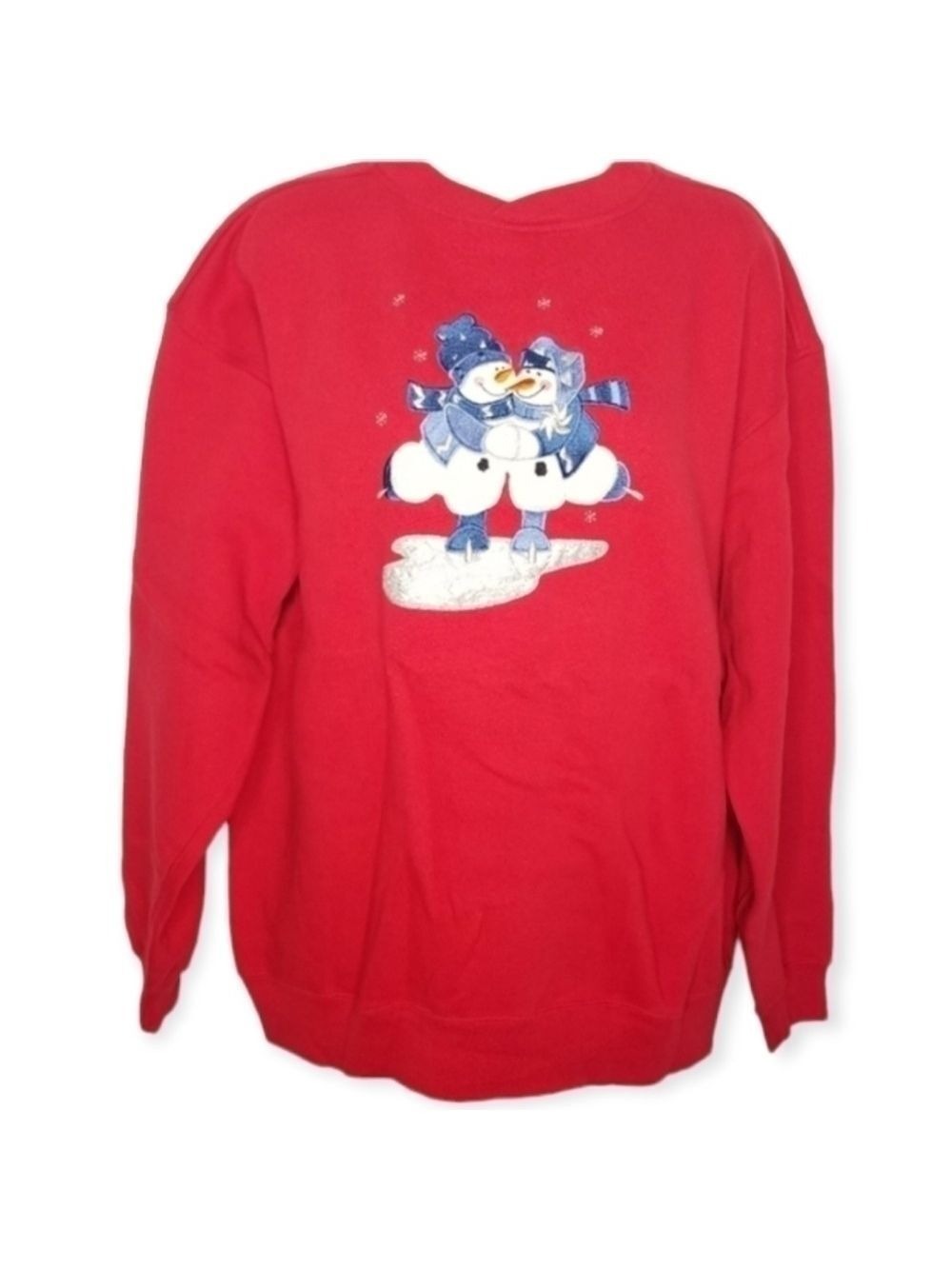 Christmas‎ Sweatshirt Red Great American Lakes & Timbers Size L